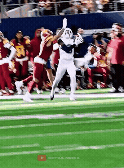 Football Game On Field Saying Detail Media GIF