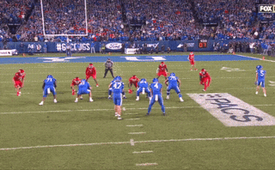 Football Game On Field Saying Fox GIF