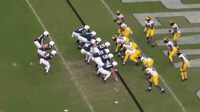 Football Game On Field With Atlanta GIF