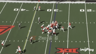 Football Game On Field With Number 40 GIF