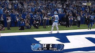 Football Game On Fox NFL Channel GIF