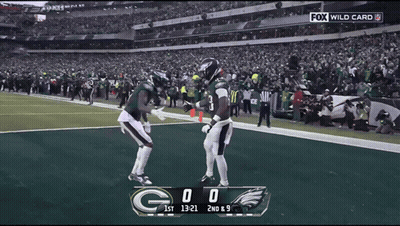 Football Game On Fox Wild Card Channel GIF