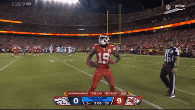 Football Game On TSN Screen GIF