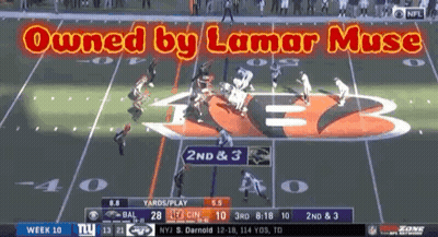 Football Game Owned By Lamar Muse GIF