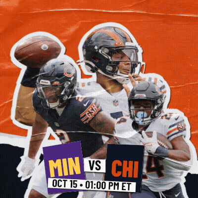 Football Game Poster Bears Vs Chi GIF