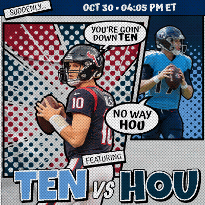 Football Game Poster Between Ten And Hou GIF