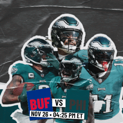 Football Game Poster Buf Vs Phi GIF