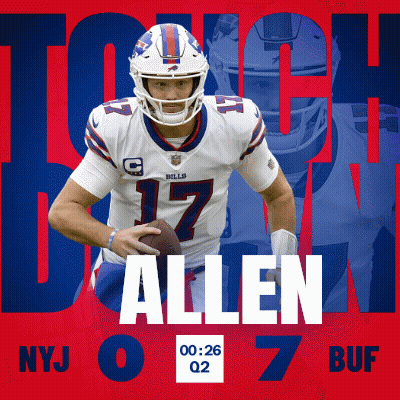 Football Game Poster Buf Vs Phi GIF