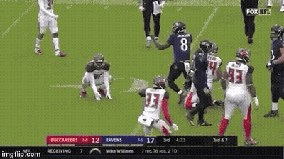 Football Game Ravens vs Buccaneers