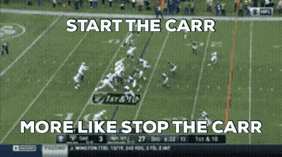 Football Game Saying Start The Carr More Like Stop The Carr GIF