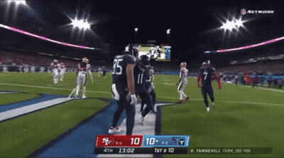 Football Game Score 10 To 10 GIF