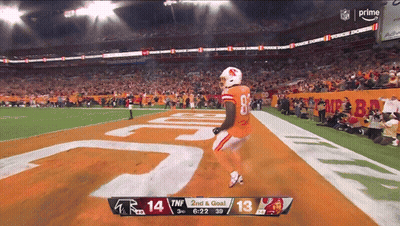 Football Game Score 13-14 GIF