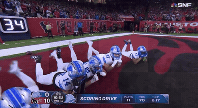 Football Game Score 34 To 34 GIF