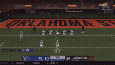 Football Game Score 40 To 40 GIF