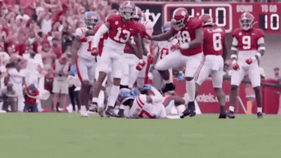 Football Game Scoreboard 25 GIF