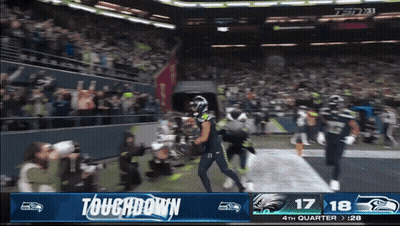 Football Game Scoreboard Says Touchdown GIF