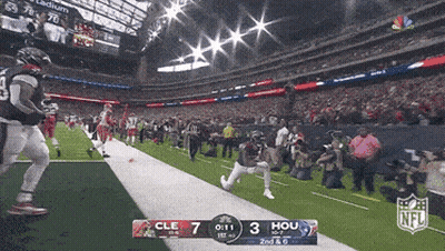 Football Game Stadium Score 3 To 7 GIF