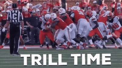 Football Game Trill Time GIF