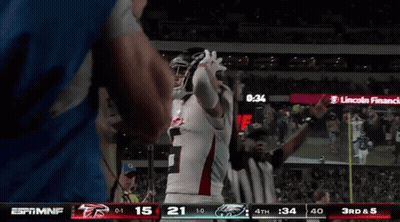Football Game With Acme Scoreboard GIF