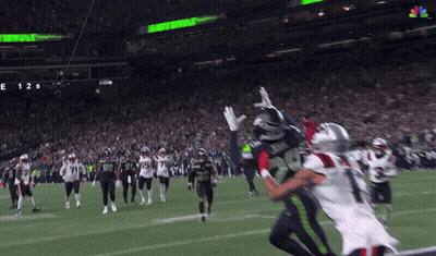 Football Game With Crowd Score 12 To 6 GIF