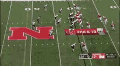 Football Game With D & 10 Ad GIF