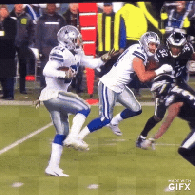Football Game With Gifx Logo GIF