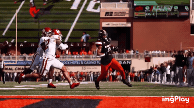 Football Game With Imgplay Scoreboard GIF