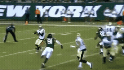 Football Game With New York Sign GIF