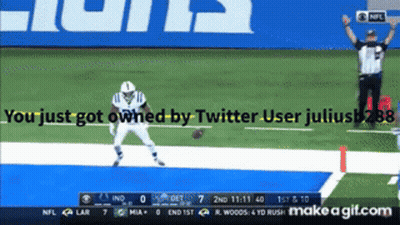 Football Game You Just Got Owned By Julius888 GIF