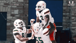 Football Head Slap Hawaii Game GIF