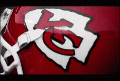 Football Helmet With KC Logo GIF