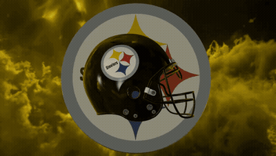 Football Helmet With Steelers GIF
