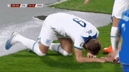 Football Is Back Player Crawling GIF