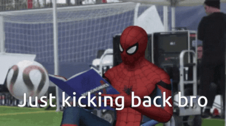 Football Is Just Kicking Back Bro GIF