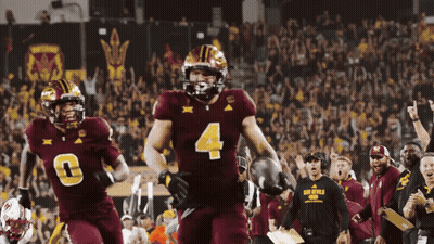 Football Player #4 Running With Ball GIF