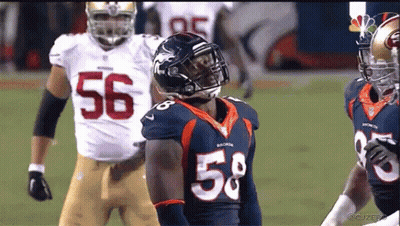 Football Player 58 In Front Of Player 56 GIF