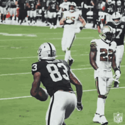 Football Player 83 Running With Ball GIF