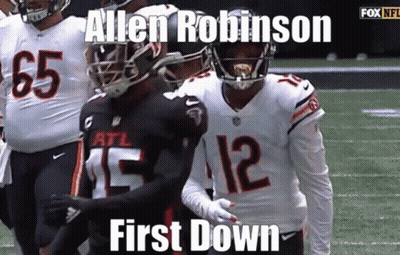 Football Player Allen Robinson Standing GIF
