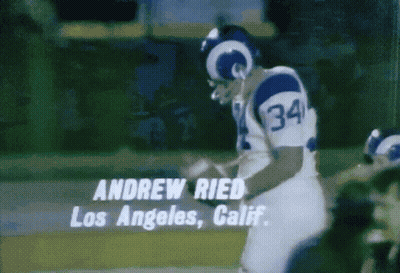 Football Player Andrew Ried Jersey GIF