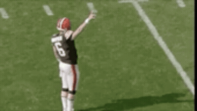 Football Player Arms In The Air GIF