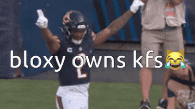 Football Player Arms Up Bloxy Owns KFS