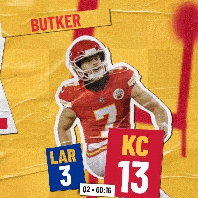 Football Player Butker GIF