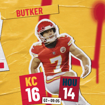 Football Player Butker GIF