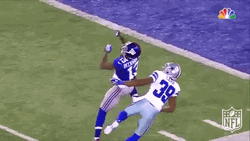 Football Player Catch GIF