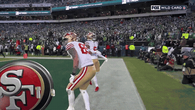 Football Player Celebrating Super Bowl Victory GIF