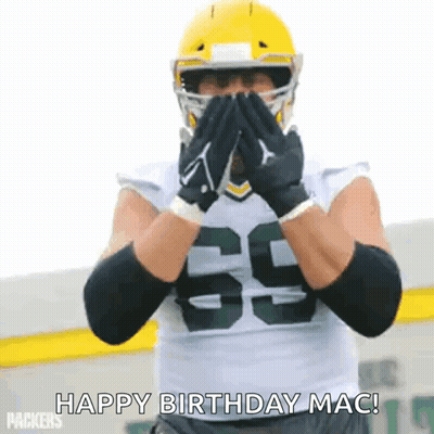Football Player Covering Mouth GIF