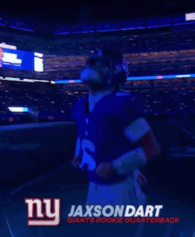 Football Player For New York Giants GIF