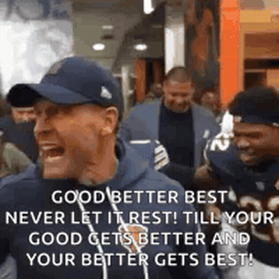 Football Player Helmet Get To It When Its Your Time GIF