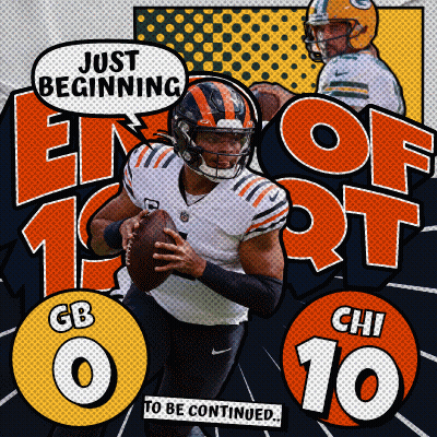 Football Player Holding Ball Just Beginning GIF