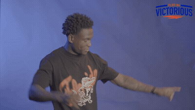 Football Player In Black Jersey Number 13 GIF